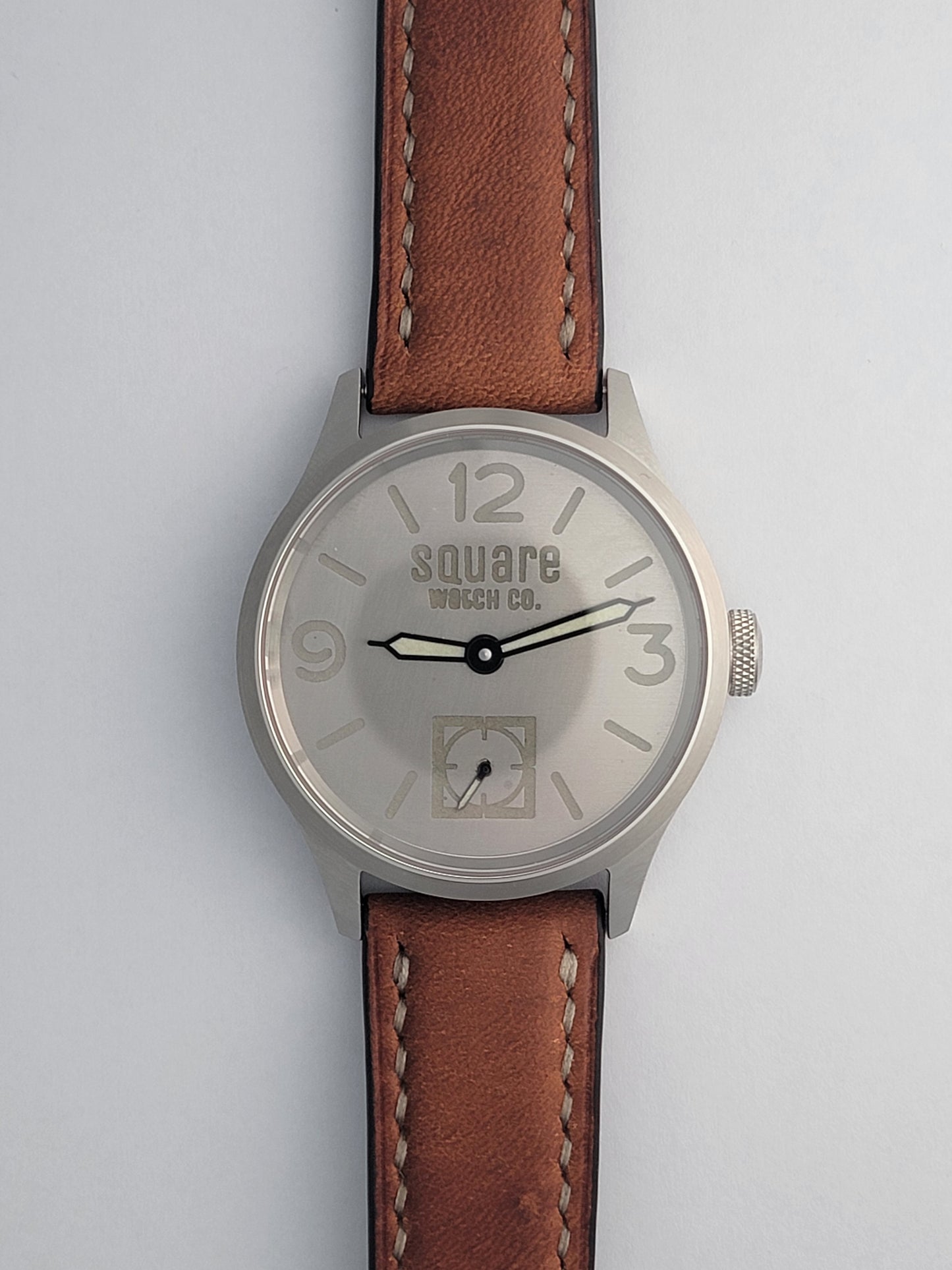 Rawsteel 44 (Lume Filled Indices) - Square Watch Co.