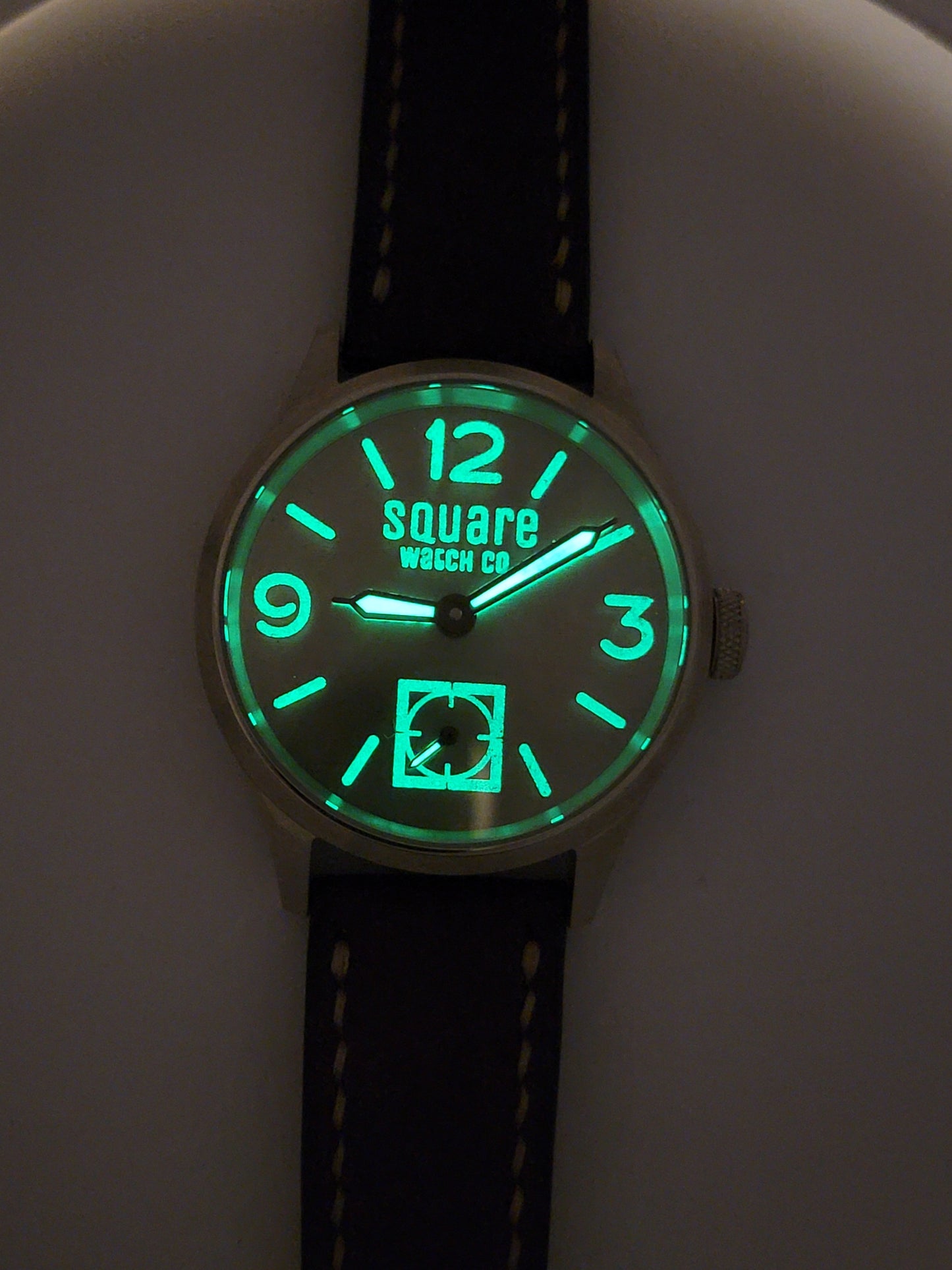 Rawsteel 44 (ETA Edition - Lume Filled Indices) - Square Watch Co.