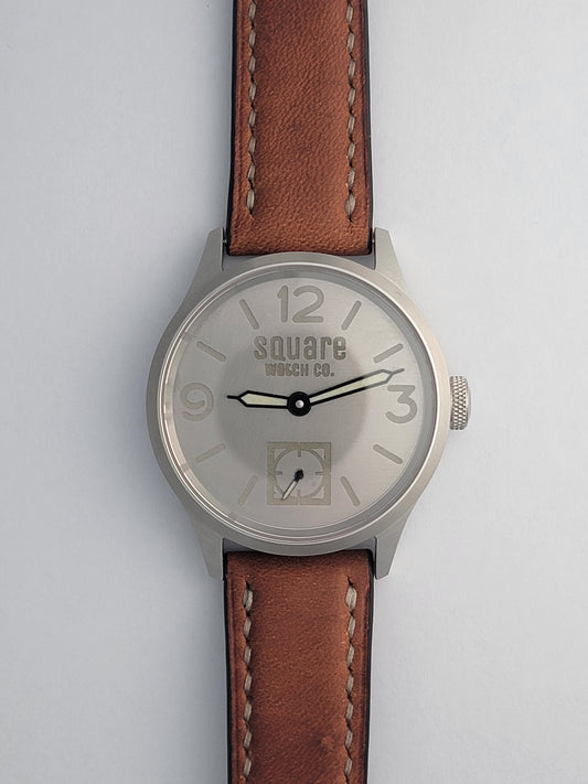 Rawsteel 44 (Lume Filled Indices) - Square Watch Co.
