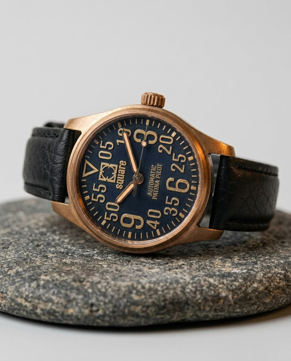 Automatic pilot watch — Dimensional Studio Profile | Generated by Modelize