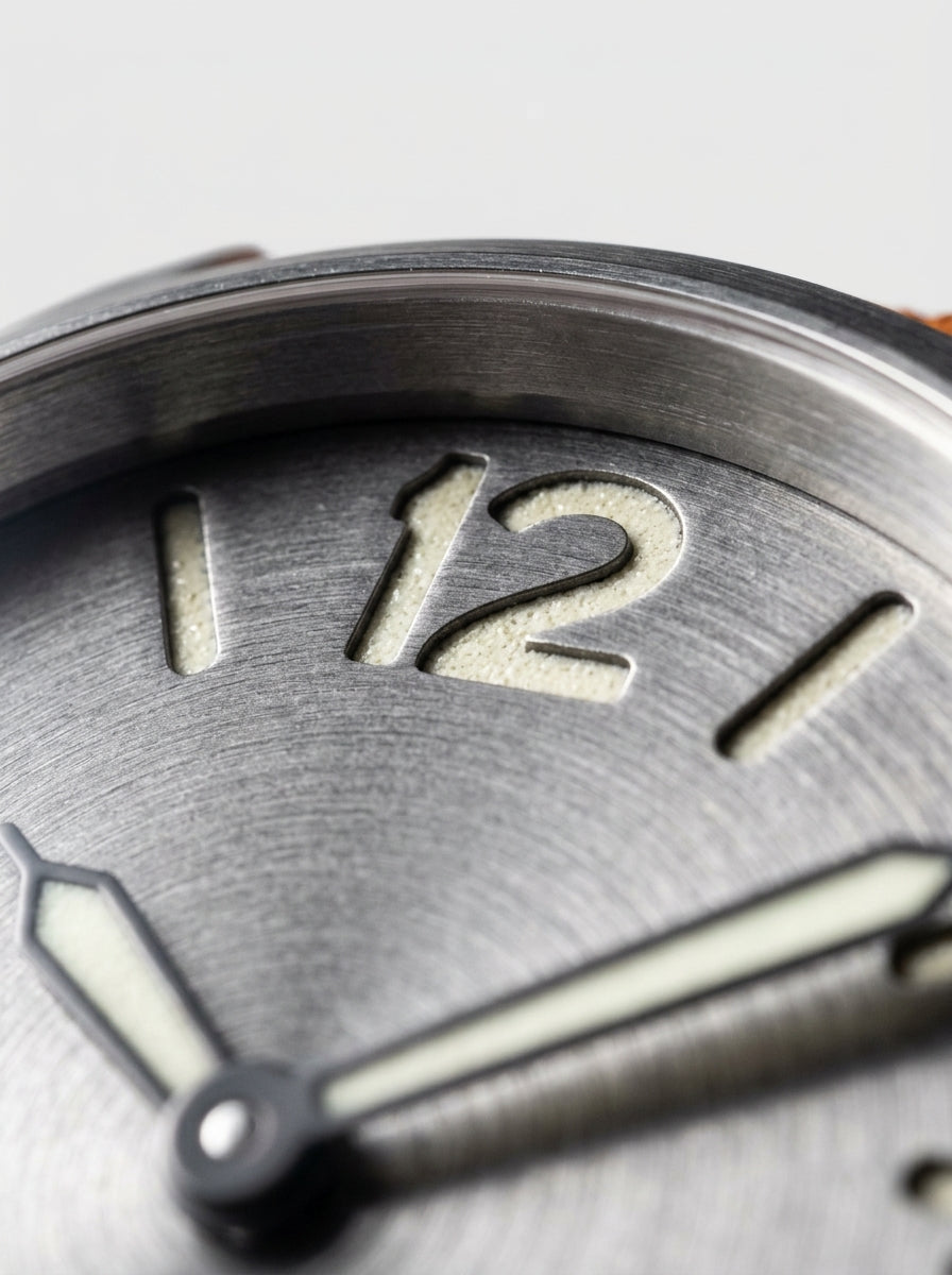 Field watch — Dial Texture Detail | Generated by Modelize